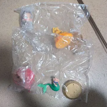 Qpaosket, 벨, 리틀 머메이드, 피규어, 세트