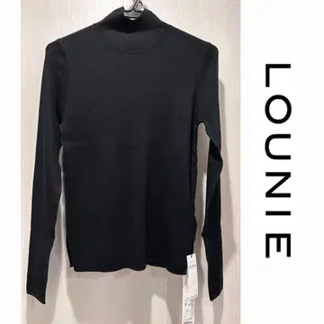 [ LOUNIE ] 시어 리브 니트 풀오버