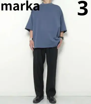 마카 marka FOOT BALL TEE - 50 남성용 JPN: 3