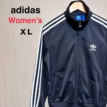 아디다스 오리지널 트랙 자켓 여성용 XL 블랙