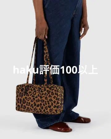 baggu 레오파드 무늬 토트백