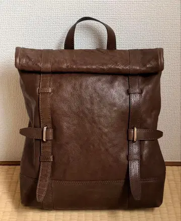 리얼 가죽 백팩 천연 가죽