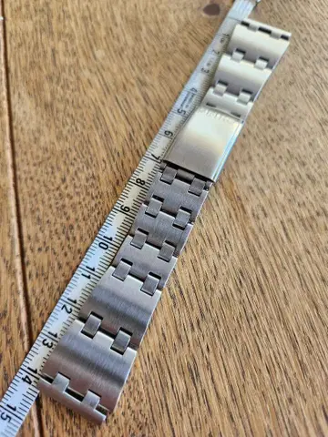 세이코 메탈 블레스 러그 폭 약 19mm 길이 약 14cm 빈티지