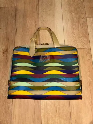 MISSONI 물결 무늬 토트백