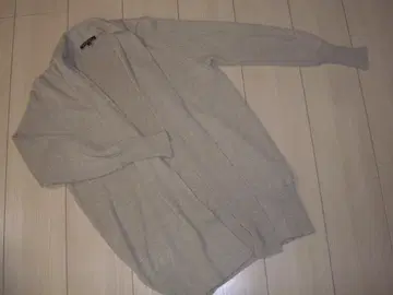 온워드 23구 스톨풍 코튼 롱 가디건 베이지 38