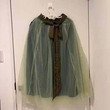 디즈니 안나와 엘사 안나의 플레어 스커트 M 그린 계열