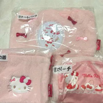 산리오 헬로키티 행운 복권 복권 토트백 파우치 복조리 키티