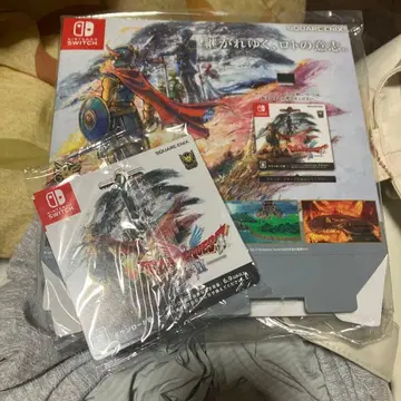 드래곤 퀘스트 I & II switch 판촉물 세트