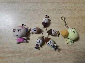 NHK 데코보코 프렌즈 봉제 인형 마스코트 키링