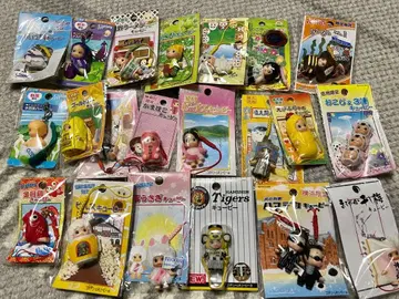 일본 캐릭터 스트랩 세트