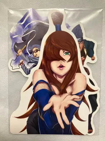 NARUTO 액션 엽서 테루미 메이 파랑 나가토로 주로우