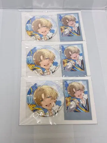 엑스 알비오 2025 생일 굿즈 캔뱃지 폴라로이드풍 카드