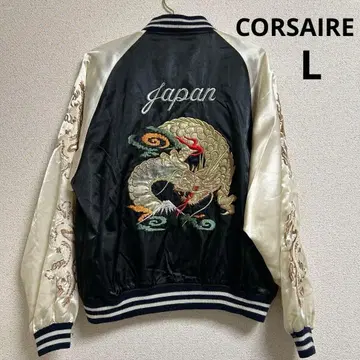 CORSAIRE 용 자수 스카잔 남성용 아우터 자켓