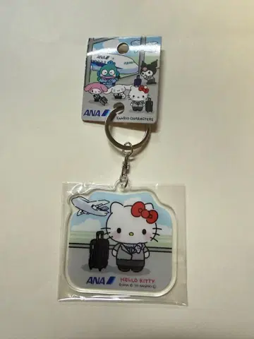 ANA 산리오 캐릭터즈 아크릴 키링 헬로키티