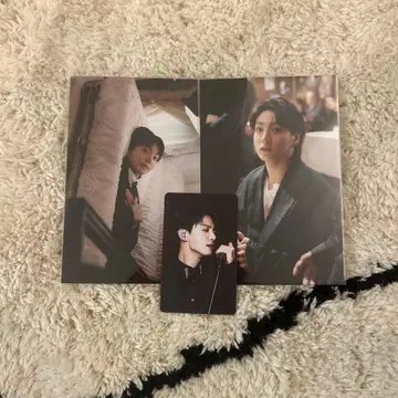 GOLDEN 정국 전시회 입장 혜택 트레이딩 카드 사진 세트