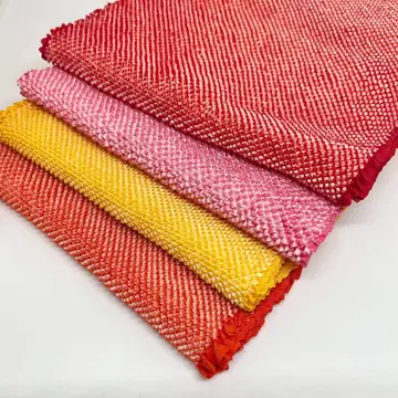 후리소데용 오비 장식 천 순수 실크 총 조임 [ 4개 세트 ]