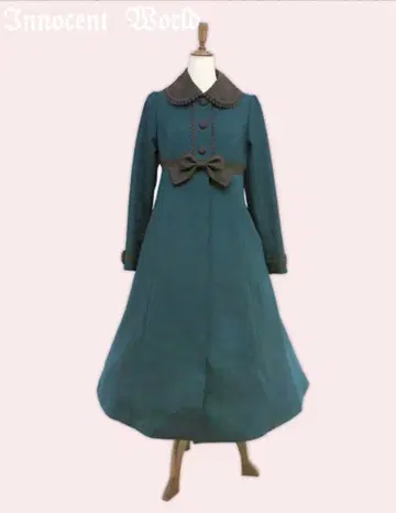 [새상품급] 아멜리아 코트 원피스 그린