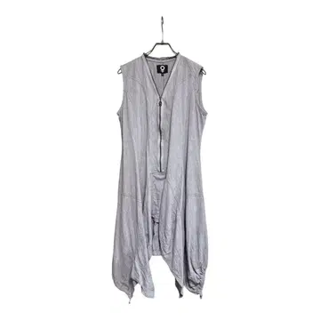 슬리브리스 그레이 원피스