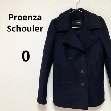 프로엔자 스쿨러 남성용 여성용 피코트 네이비 네이비 심플