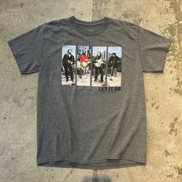구제 의류 THE BEATLES 티셔츠 비틀즈 LET IT BE 밴드 티