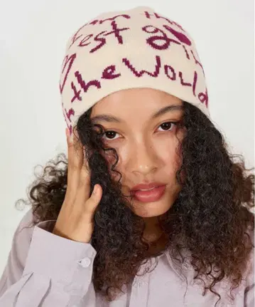 티나:jojun 오리지널 자카드 비니