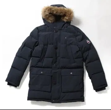 TOMMY HILFIGER 후디 파카 재킷 블랙