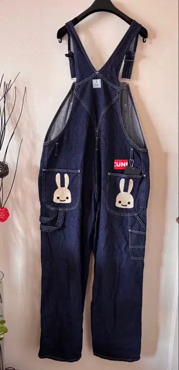 새상품 토끼 오버롤 [ cune ]