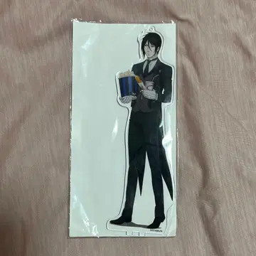 블랙 시 원 세바스찬 애니메이트 카페 아크릴 스탠드 키링