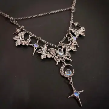 nmtc+목걸이 나비 달