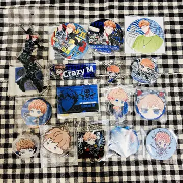 히프마이 토지마 메이슨 리오 캔뱃지 아크릴 키링 아크릴 스탠드 등