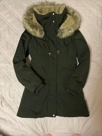 ZARA 2way 모즈 코트 카키 그린