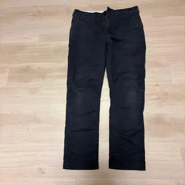 BEAMS 그레이 치노 팬츠 M 사이즈