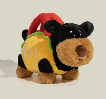 개 모양 귀여운 봉제 인형 핸드백