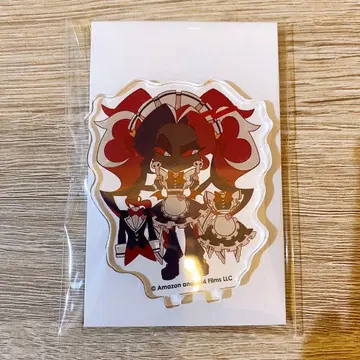 [배송비 포함] 해즈빈 호텔 애니메이트 카페 미니 아크릴 스탠드 벨벳