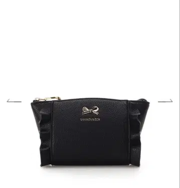 [ 미개봉 새상품 ] Samantha Vega 플러터 미니 파우치 블랙