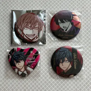 도겐안키 이치노세 시키 캔뱃지 참 묶음 판매