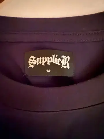 Supplier 블랙 T셔츠 M