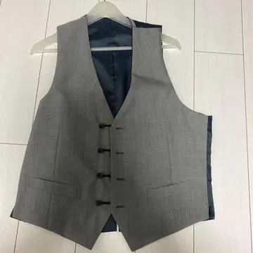 그레이 포멀 베스트