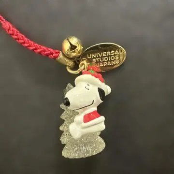 USJ 한정판 스누피 Xmas 트리 스트랩 유니버설 스튜디오 재팬