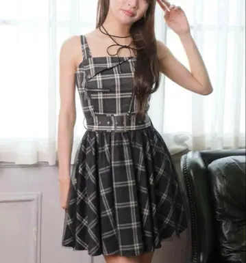 LIPSERVICE 튤 플레어 쟝스카 원피스