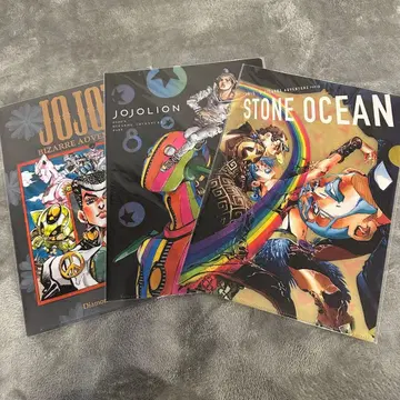 죠죠전 클리어 파일 3세트 죠죠의 기묘한 모험