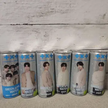 TXT 콜라보 캔 그린 애플 워터 컴플리트 기간 한정