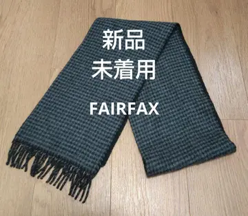 할인 요청 받습니다 FAIRFAX 100% 캐시미어 체크 머플러