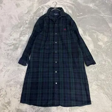 [ 짐플렉스 ] 체크 셔츠 원피스