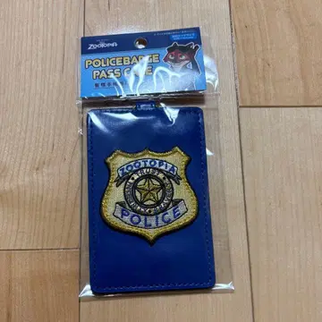 주토피아 닉 경찰 수첩풍 패스 케이스