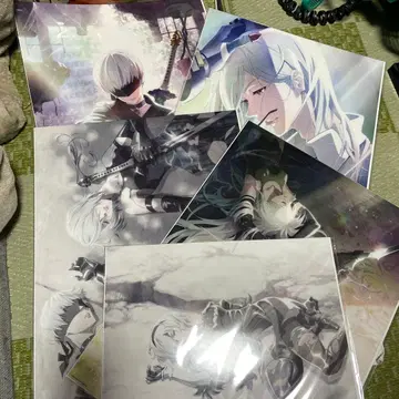 제일복권 NieR:Automata - 클리어 포스터 5장 세트