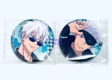 주술회전 고죠 사토루 라메키라 캔뱃지 컬렉션