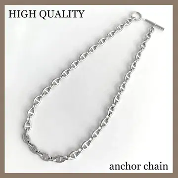 새상품 앵커 체인 목걸이 8mm 스테인리스 316L 셰누