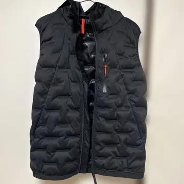 새상품급 워크맨 에어로 스트레치 얼티밋 후디드 베스트 LL 블랙