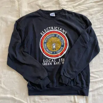 vintage 구제 의류 트레이닝복 프린트